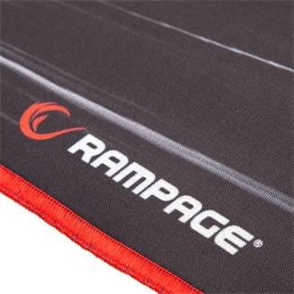 Rampage 300272 gaming egérpad fekete-piros