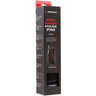 Rampage 300272 gaming egérpad fekete-piros