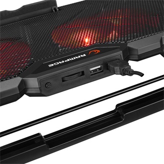 Rampage AD-RC12 GameZone notebook hűtőpad / állvány fekete