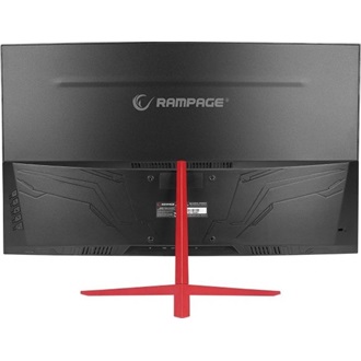 Rampage Blaze BL27R165C 27" ívelt VA LED gaming monitor piros-fekete 165Hz FreeSync