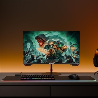 Rampage Crimson CR25R300F 24.5" IPS LED gaming monitor fekete-piros 300Hz G-Sync / FreeSync Premium