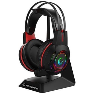 Rampage RM-H19 Holder headset tartó fekete