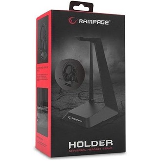 Rampage RM-H19 Holder headset tartó fekete