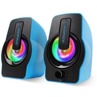 Rampage RMS-G7 Falsetto RGB 2.0 hangszóró kék-fekete