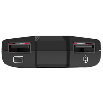 Rampage Switch Gaming Converter 2db USB-C -> 3db USB-A 2.0 F/M adapter 0.31m fekete-piros
