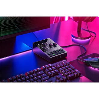 Razer Audio Mixer 4-csatorna USB-C; S/PDIF gaming keverőpult