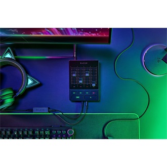 Razer Audio Mixer 4-csatorna USB-C; S/PDIF gaming keverőpult