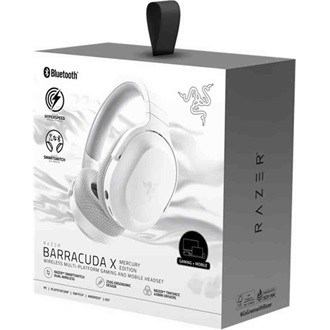 Razer Barracuda X (Mercury) fejhallgató headset fehér