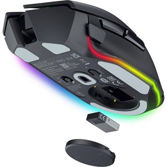 Razer Basilisk V3 Pro 35K optikai USB / Bluetooth / vezeték nélküli egér fekete