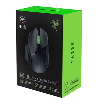 Razer Basilisk V3 Pro 35K optikai USB / Bluetooth / vezeték nélküli egér fekete