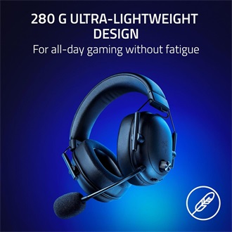 Razer BlackShark V2 HyperSpeed gaming fejhallgató headset fekete