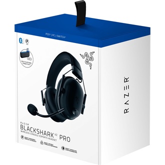 Razer BlackShark V2 Pro for PlayStation gaming fejhallgató headset fekete