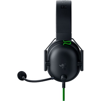 Razer BlackShark V2 X gaming fejhallgató headset fekete-zöld