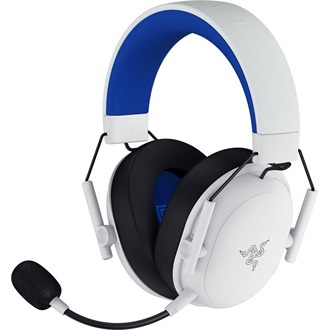 Razer BlackShark V3 X HyperSpeed for PlayStation gaming fejhallgató headset fehér-kék