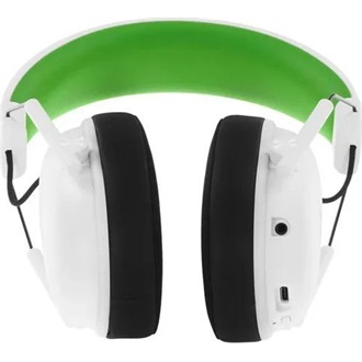 Razer BlackShark V3 X HyperSpeed for Xbox gaming fejhallgató headset fehér-zöld