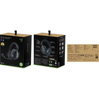 Razer BlackShark V3 for Xbox gaming fejhallgató headset fekete-zöld
