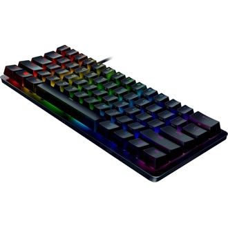 Razer BlackWidow V3 Mini Bluetooth / vezeték nélküli / USB-C angol (US) gaming Razer Green mechanikus billentyűzet feket