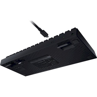 Razer BlackWidow V3 Mini Bluetooth / vezeték nélküli / USB-C angol (US) gaming Razer Yellow mechanikus billentyűzet feke