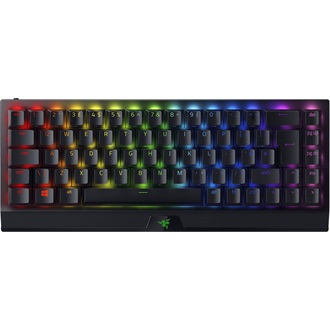 Razer BlackWidow V3 Mini Bluetooth / vezeték nélküli / USB-C angol gaming Razer Yellow mechanikus billentyűzet fekete