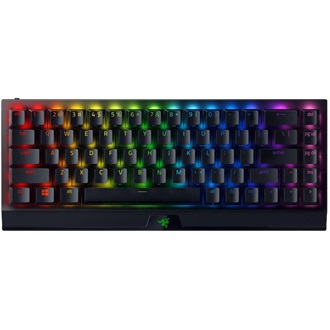 Razer BlackWidow V3 Mini Bluetooth / vezeték nélküli / USB-C angol (US) gaming Razer Green mechanikus billentyűzet feket