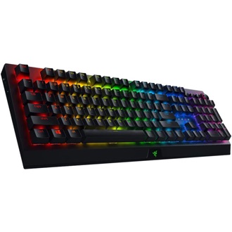 Razer BlackWidow V3 Pro Bluetooth / vezeték nélküli angol (US) gaming billentyűzet fekete (Yellow Switch)