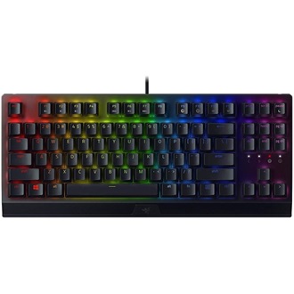 Razer BlackWidow V3 Tenkeyless USB angol (US) gaming Razer Green mechanikus billentyűzet fekete