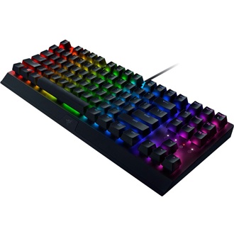 Razer BlackWidow V3 Tenkeyless USB angol (US) gaming Razer Green mechanikus billentyűzet fekete