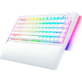 Razer BlackWidow V4 75% USB angol (US) gaming Tactile Quiet mechanikus billentyűzet fehér