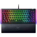 Razer BlackWidow V4 75% USB angol (US) gaming Tactile Quiet mechanikus billentyűzet fekete