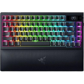 Razer BlackWidow V4 Pro 75% Bluetooth / vezeték nélküli / USB-C angol (US) gaming Tactile Quiet mechanikus billentyűzet 