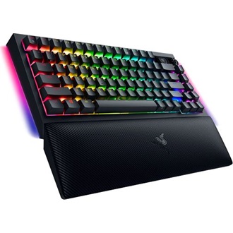 Razer BlackWidow V4 Pro 75% Bluetooth / vezeték nélküli / USB-C angol (US) gaming Tactile Quiet mechanikus billentyűzet 