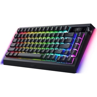 Razer BlackWidow V4 Pro 75% Bluetooth / vezeték nélküli / USB-C angol (US) gaming Tactile Quiet mechanikus billentyűzet 