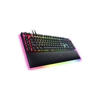 Razer BlackWidow V4 Pro USB angol gaming Razer Green mechanikus billentyűzet fekete