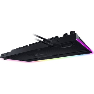 Razer BlackWidow V4 Pro USB angol gaming Razer Green mechanikus billentyűzet fekete