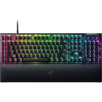 Razer BlackWidow V4 USB angol (US) gaming Razer Green mechanikus billentyűzet fekete
