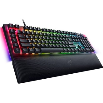 Razer BlackWidow V4 USB angol (US) gaming Razer Green mechanikus billentyűzet fekete