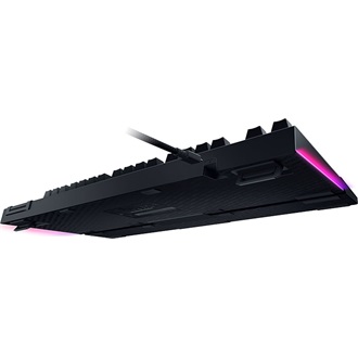 Razer BlackWidow V4 USB angol (US) gaming Razer Yellow mechanikus billentyűzet fekete