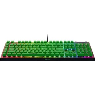 Razer BlackWidow V4 X Minecraft Edition USB angol (US) gaming Razer Green mechanikus billentyűzet zöld