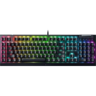 Razer BlackWidow V4 X USB angol (US) gaming Razer Green mechanikus billentyűzet fekete