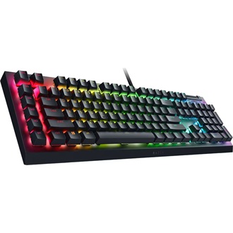 Razer BlackWidow V4 X USB angol (US) gaming Razer Green mechanikus billentyűzet fekete