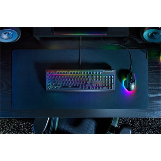 Razer BlackWidow V4 X USB angol (US) gaming Razer Green mechanikus billentyűzet fekete