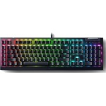 Razer BlackWidow V4 X USB angol (US) gaming Razer Yellow mechanikus billentyűzet fekete