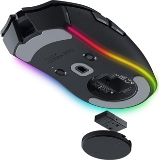 Razer Cobra Pro optikai USB / Bluetooth / vezeték nélküli gaming egér fekete