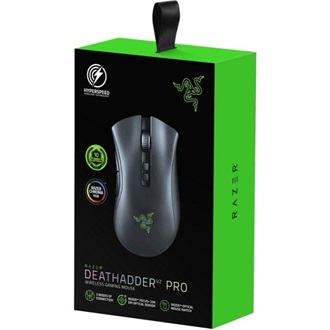 Razer DeathAdder V2 Pro Focus+ optikai USB / Bluetooth / vezeték nélküli gaming egér fekete