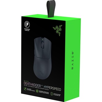 Razer DeathAdder V3 HyperSpeed optikai USB / vezeték nélküli egér fekete