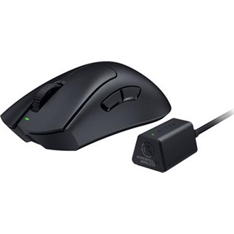 Razer DeathAdder V3 Pro optikai USB / vezeték nélküli gaming egér fekete + HyperPolling Wireless Dongle Bundle