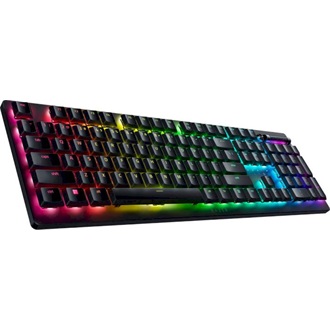 Razer DeathStalker V2 Pro vezeték nélküli angol (US) gaming Razer Purple optikai billentyűzet fekete