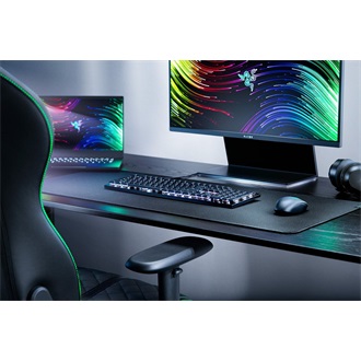 Razer DeathStalker V2 USB angol (US) gaming Razer Red optikai billentyűzet fekete