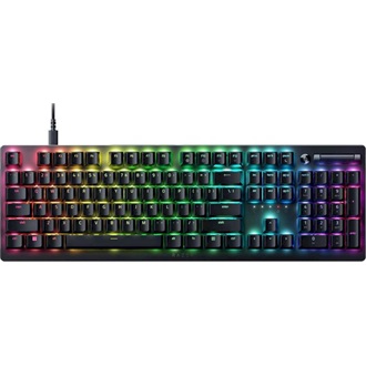 Razer DeathStalker V2 USB angol (US) gaming Razer Purple optikai billentyűzet fekete