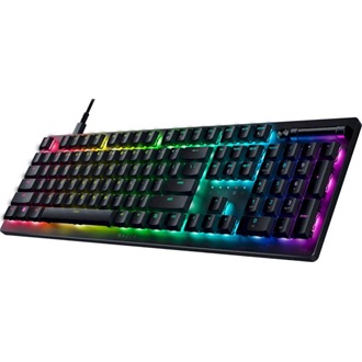 Razer DeathStalker V2 USB angol (US) gaming Razer Purple optikai billentyűzet fekete